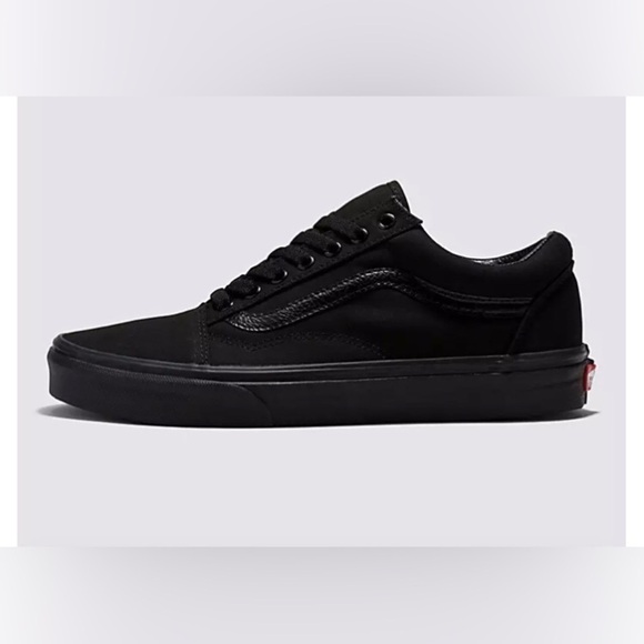 Vans Canvas black shoes sneakers, kids size 3.5. Brand new with box - Picture 1 of 15